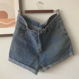 Never Worn Plus Size Denim Shorts!